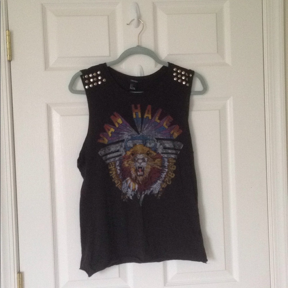 Forever 21: "VAN HALEN" Muscle Tee